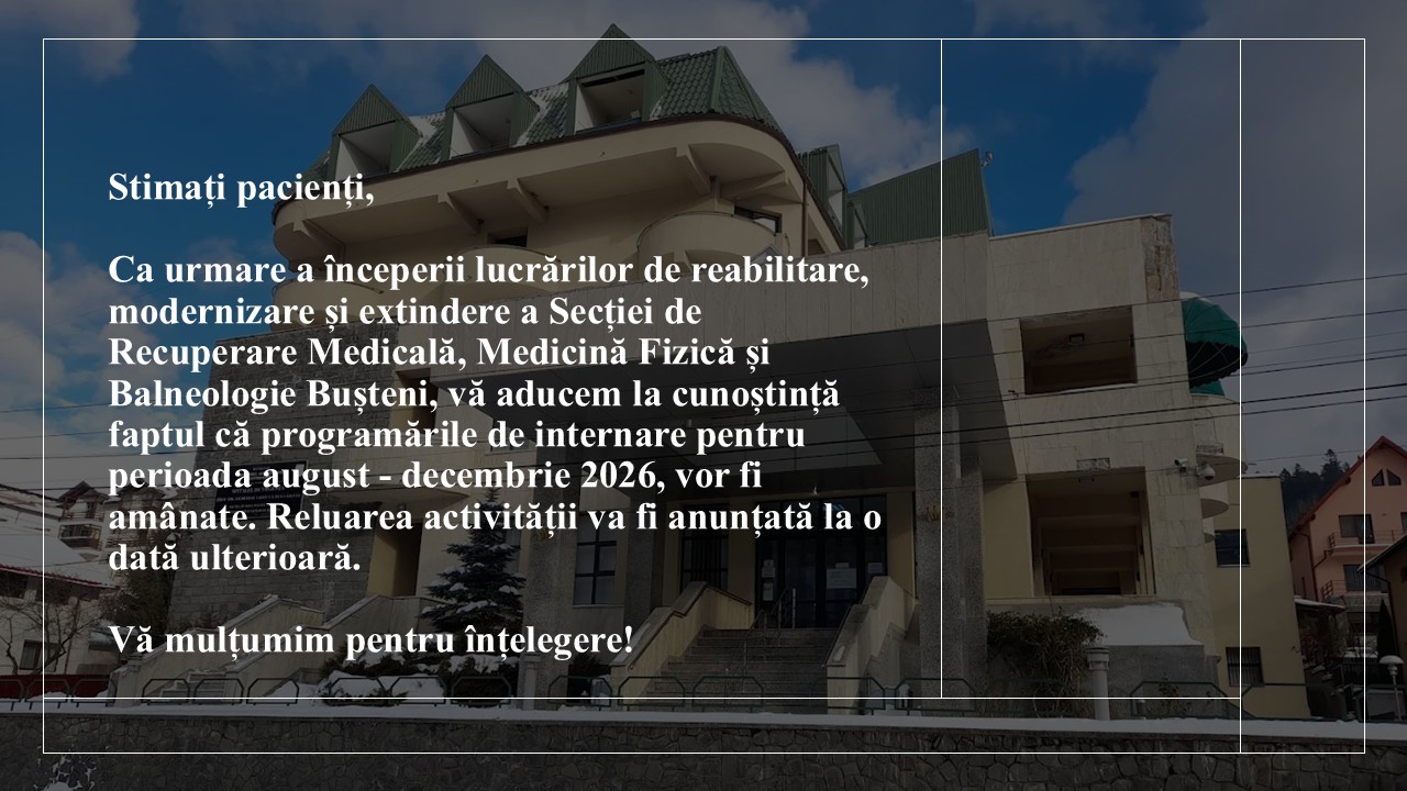 Informații programări