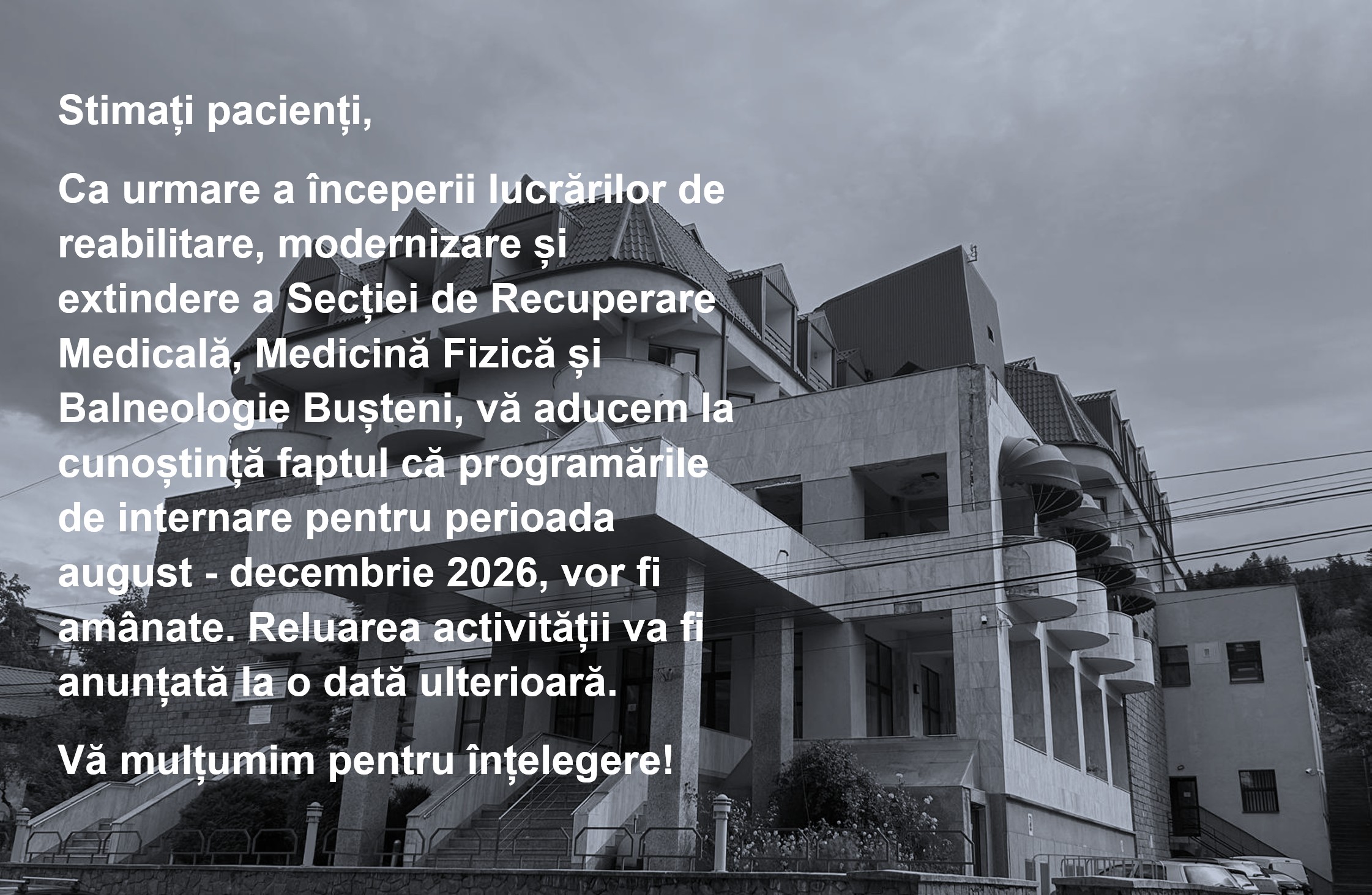 Informații programări